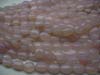 Chalcedony Oval Rose Quartz color