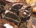 Fibrolite cat's eye rough from orissa gems