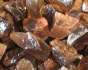 Fibrolite cat's eye rough from orissa gems
