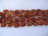 Hessonite oval shape