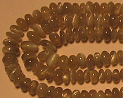 Chrysoberyal beads , from Orissa gems