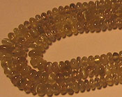 Chrysoberyal beads , from Orissa gems