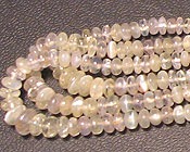 Chrysoberyal beads , from Orissa gems