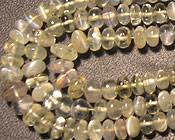 Chrysoberyal beads , from Orissa gems