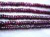 Garnet Bead,Garnet Dish Coin Shaped