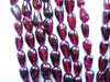 Garnet Drop Beads