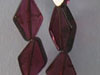 Machine Cut sakarpara squares garnet  from orissa gems