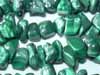 Malachite Uncut Chips First Quality
