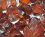 Hessonite rough, hessonite jewelry