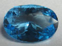 Fine Blue topaz faceted from orissa gems.com