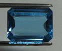 Fine Blue topaz faceted from orissa gems.com