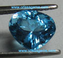 Fine Blue topaz faceted from orissa gems.com