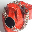 Original  Black Agate Bracelet from orissagems.com