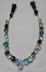 Glass Faceted & Carving Necklace Beads, from orissa gems