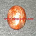 Natural Sun stone cabochon from orissa gems.com