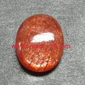 Natural Sun stone cabochon from orissa gems.com
