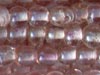 Plain Glass Beads,Pink Glass Beads
