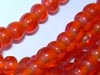 Orange Sapphire Beads,Orange Sapphire Glass Beads