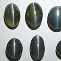Natural Alexandrite cat's eye gems from  orissa gems.