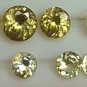 Chrysoberyl faceted gems from orissa gems