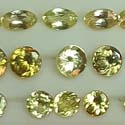 Chrysoberyl faceted gems from orissa gems