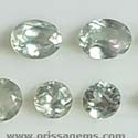 Chrysoberyl faceted gems from orissa gems